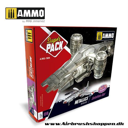 AMIG 7809 SUPER PACK METALLICS